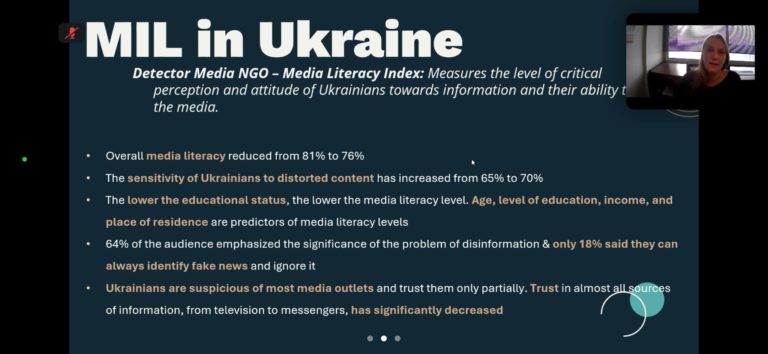 Експертка UNESCO Аделін Улан провела важливий тренінг для MIL-амбасадорів!